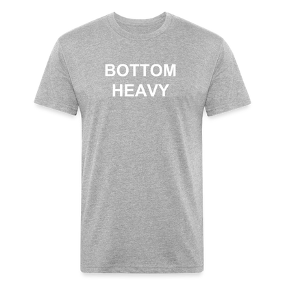 Fitted T-Shirt - heather gray