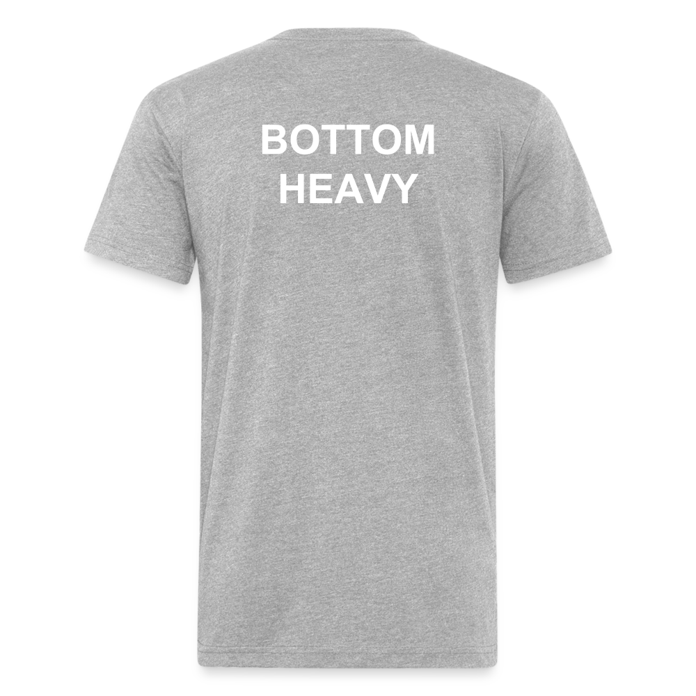 Fitted T-Shirt - heather gray