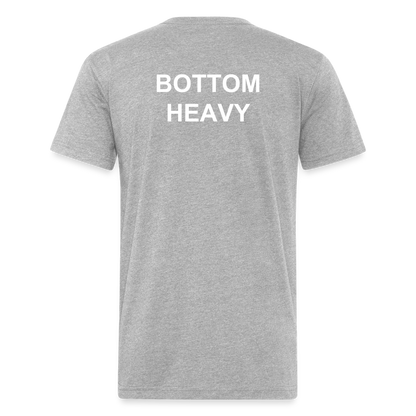 Fitted T-Shirt - heather gray