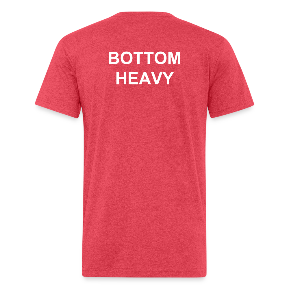 Fitted T-Shirt - heather red