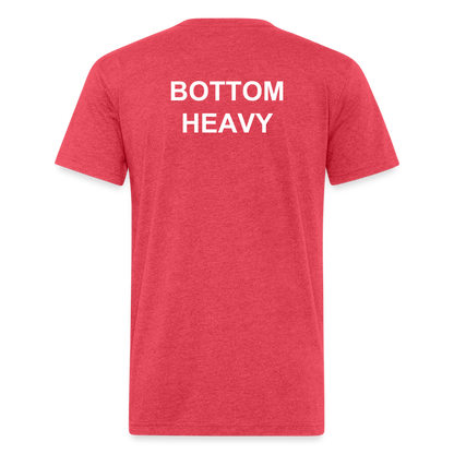 Fitted T-Shirt - heather red