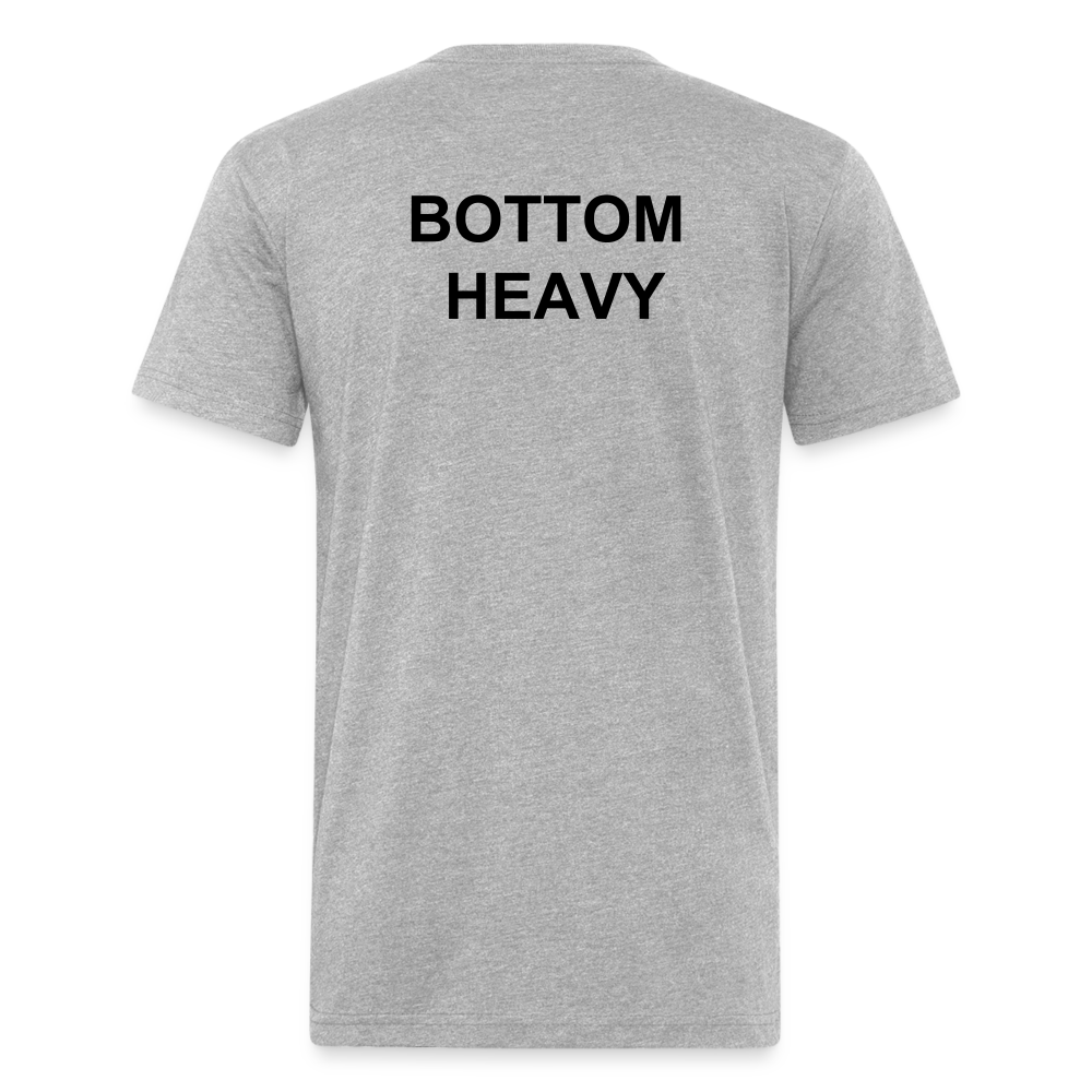 Fitted T-Shirt - heather gray