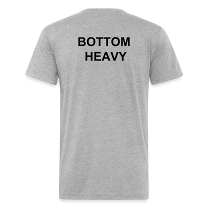 Fitted T-Shirt - heather gray