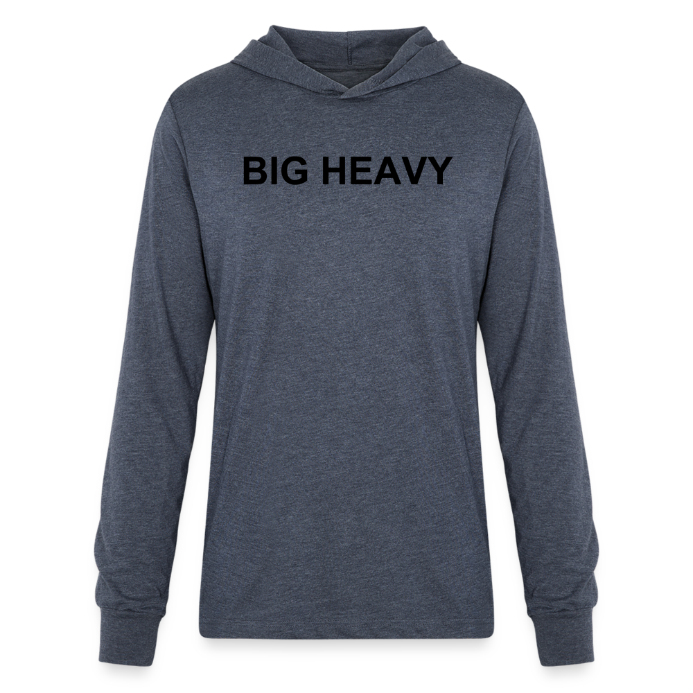 Men's Premium Long Sleeve - heather navy